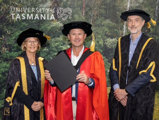 Thumbnail for Honorary doctorate for Ricky Ponting, hero of cricket and community